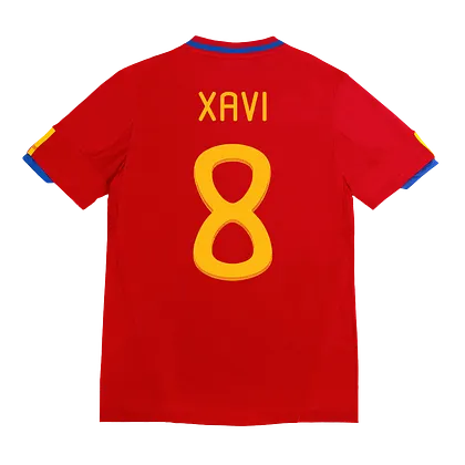 XAVI Spain 2010 Home Jersey - Men's