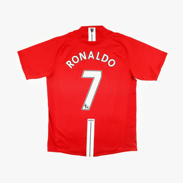 RONALDO Manchester United 07/08 Home Jersey - Men's