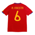 INIESTA Spain 2010 Home Jersey - Men's
