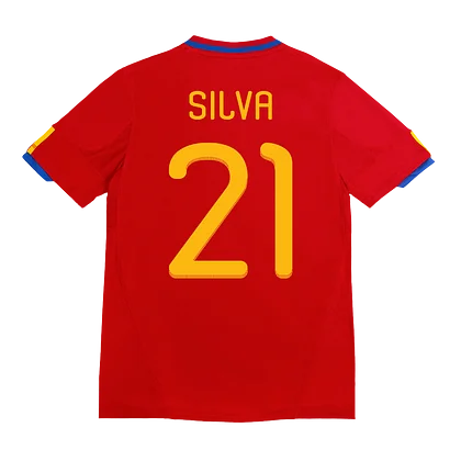SILVA Spain 2010 Home Jersey - Men's