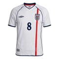 England 2002 Home Jersey - Men's