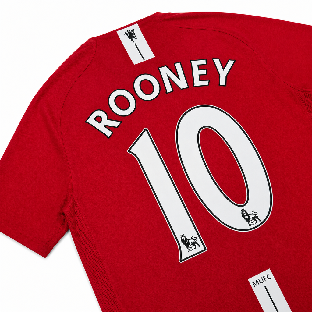 ROONEY Manchester United 07/08 Home Jersey - Men's