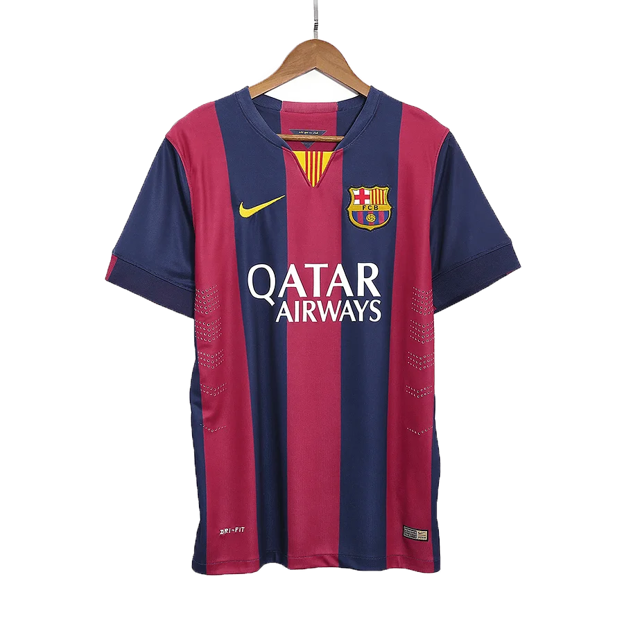 Messi Barcelona Retro Home 2014/15 Jersey - Men's