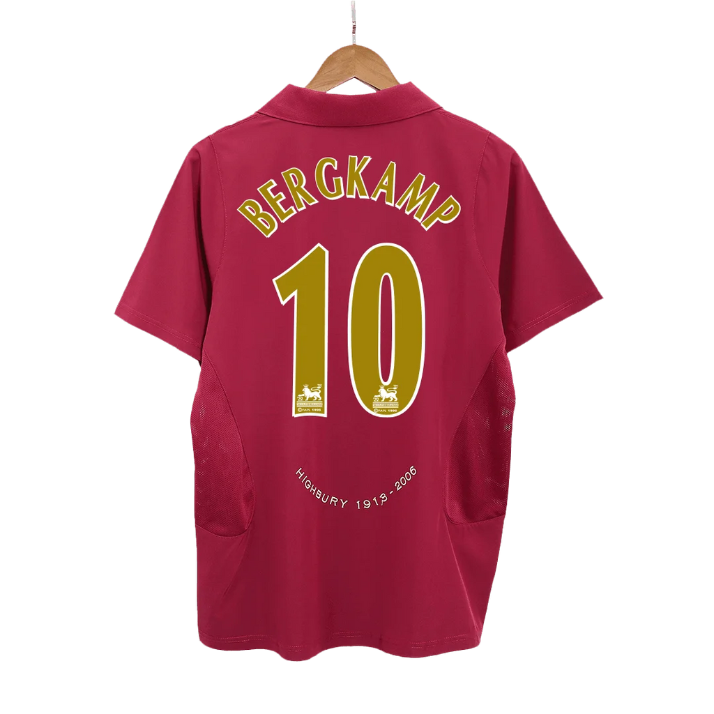 BERGKAMP Arsenal 05/06 Home Jersey - Men's