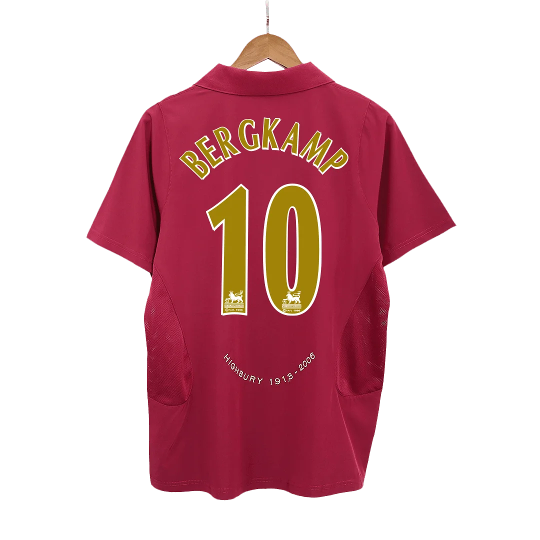 BERGKAMP Arsenal 05/06 Home Jersey - Men's