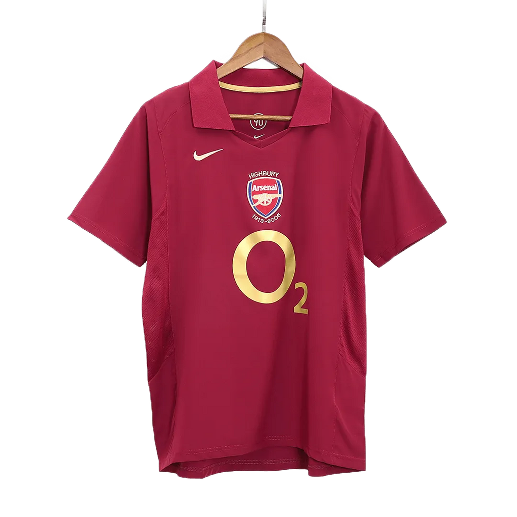 BERGKAMP Arsenal 05/06 Home Jersey - Men's