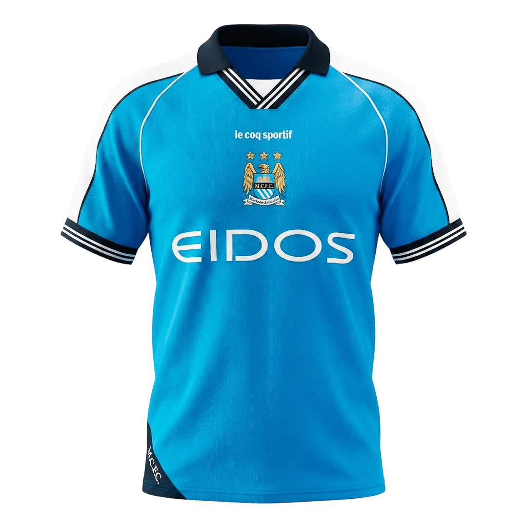 Man City 00/01 Home Jersey - Men's