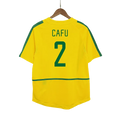 CAFU Brazil 02/03 Home Jersey - Men's